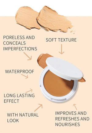 PRIVATE LABEL, Wholesale 100 Pcs Luxury PREMIUM Quality Vegan, Cruelty Free Full Coverage Waterproof Sweat proof Matte Long Lasting Concealer Cream Contour Foundation 14 Shades