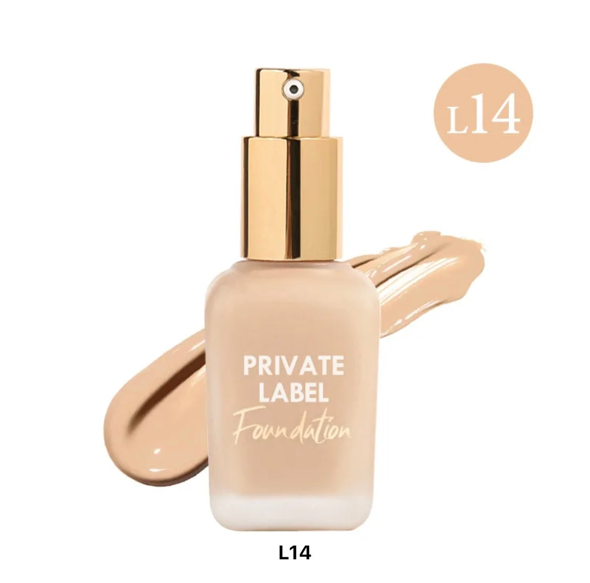 PRIVATE LABEL, Wholesale Luxury PREMIUM Quality Vegan, Cruelty Free Custom Ultra Luxury Waterproof Matte Finish Full Coverage Liquid Foundation with Hyaluronic Acid