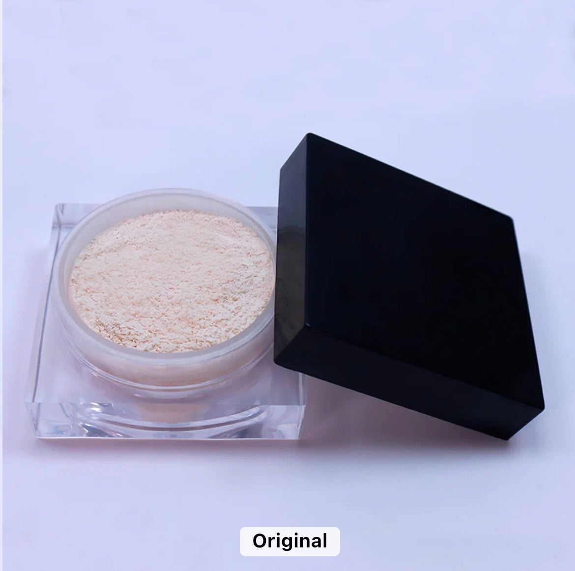 PRIVATE LABEL, Wholesale Luxury PREMIUM Quality Pre-Filled Custom Waterproof Face Oil Control Loose Powder Pink Purple Neutral Matte Shimmer Loose Setting Powders