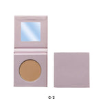 PRIVATE LABEL, 100pcs Wholesale Luxury PREMIUM Quality Vegan, Cruelty Free Custom Cute Pink Square Inner Round Pressed Powder High Pigmented Single Blush/ Contour Bronzer Palette 20 Shades