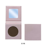 PRIVATE LABEL, 100pcs Wholesale Luxury PREMIUM Quality Vegan, Cruelty Free Custom Cute Pink Square Inner Round Pressed Powder High Pigmented Single Blush/ Contour Bronzer Palette 20 Shades