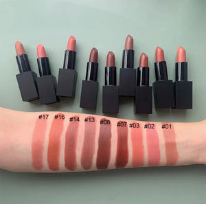 PRIVATE LABEL Wholesale Waterproof ,PREMIUM Quality, Vegan, Cruelty Free 
Custom Waterproof Matte High Pigment Long Lasting Lipstick 21 Shades