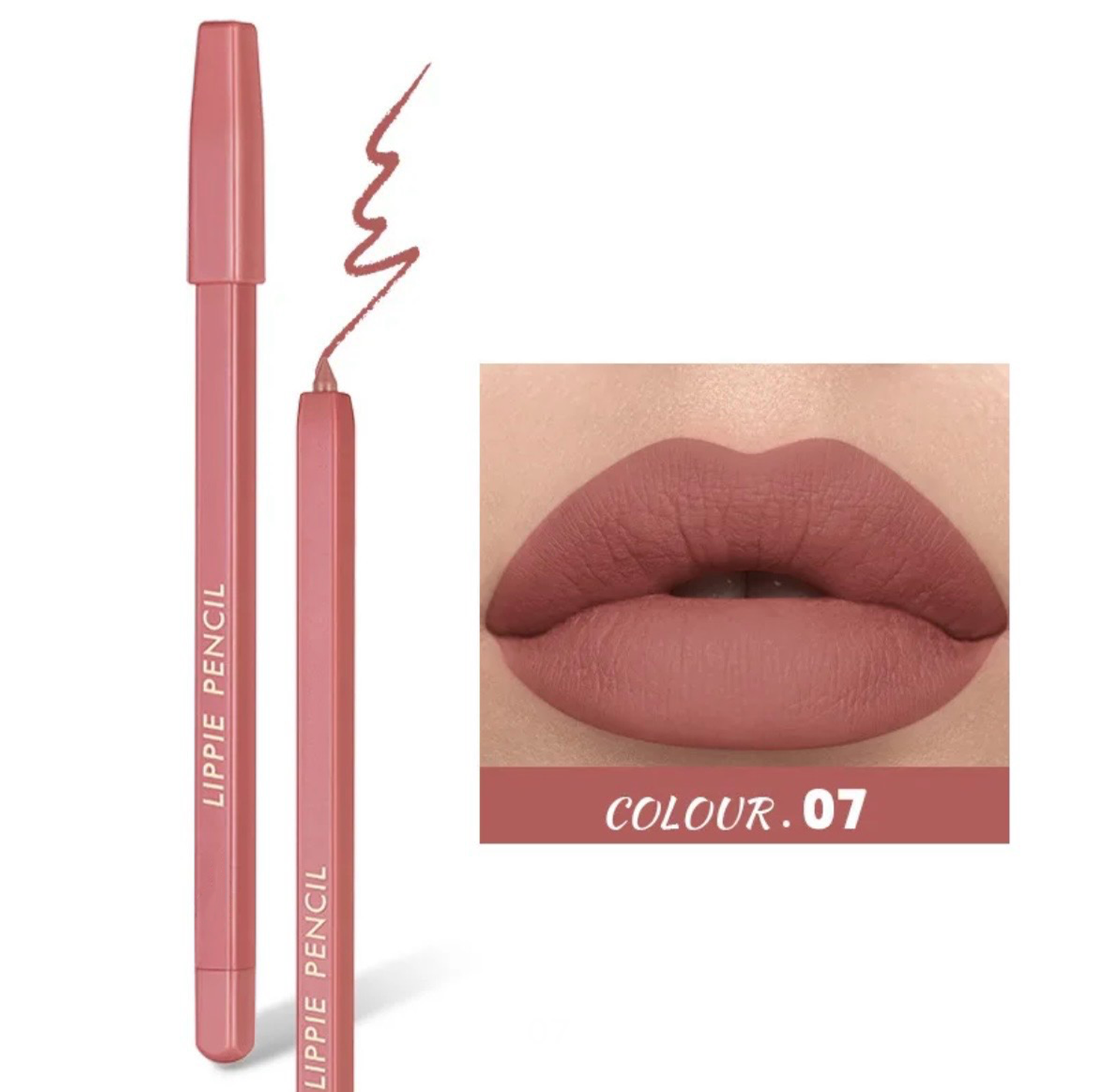 PRIVATE LABEL, 100pcs Wholesale Luxury PREMIUM Quality Vegan, Cruelty Free, 
Waterproof Long Lasting Lippie Lip Pencil Nude, Red Customizable Lip Liner. 12 Shades