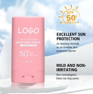 PRIVATE LABEL, Wholesale Luxury PREMIUM Quality Vegan Mineral Herbal SPF 50 Matte Sunscreen Stick for Sensitive Skin