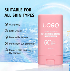 PRIVATE LABEL, Wholesale Luxury PREMIUM Quality Vegan Mineral Herbal SPF 50 Matte Sunscreen Stick for Sensitive Skin