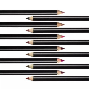 PRIVATE LABEL 100 piece Wholesale Waterproof ,PREMIUM Quality, High Pigment, Long Lasting Eyeliner/Lip-Liner/ Eyebrow-Liner Pencil 12 shades