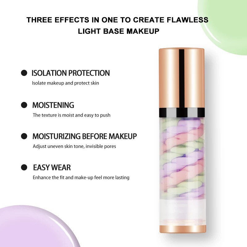 PRIVATE LABEL, Wholesale Luxury PREMIUM quality 3-in-1 Skin repair moisturizing face primer (Free Shipping)
