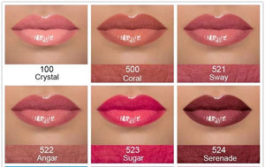 PRIVATE LABEL, Wholesale Luxury PREMIUM quality pre-filled Nude Shimmer Shiny Lipgloss Gold Tube . 15 colours (Free Shipping)