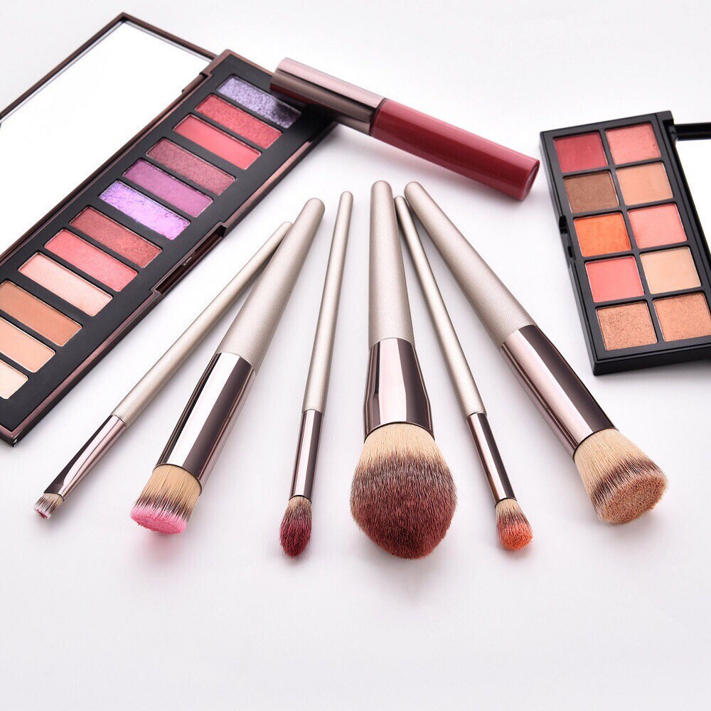 PRIVATE LABEL, Wholesale Luxury PREMIUM quality Nude Pink Makeup Brushes. 14 pcs Cosmetic Set (Free Shipping)