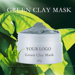 PRIVATE LABEL, Wholesale Luxury PREMIUM quality moisturizing repair brighten advanced Deep Sea Mineral Mud, Green Clay & Seaweed Mask