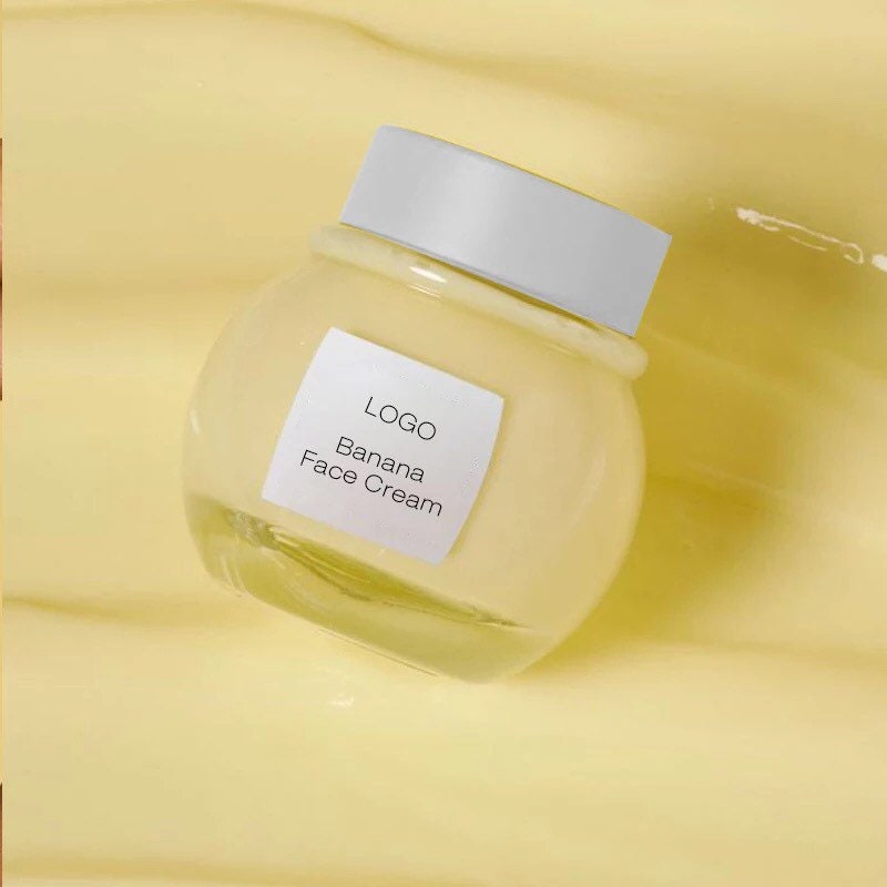PRIVATE LABEL, Wholesale Luxury PREMIUM quality Fruit Extract, Skin Glow Skin Banana Face Firming/Moisturizing Creamy Soufflé 1000 pcs