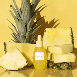 PRIVATE LABEL, Wholesale Luxury PREMIUM quality Pineapple Skin Glow Brightening & Smoothing Vitamin C face Serum 1000 pcs