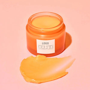 PRIVATE LABEL, Wholesale Luxury PREMIUM quality Makeup Remover, Papaya Sorbet Enzyme Cleansing Balm 1000 pcs