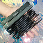 PRIVATE LABEL 100 piece Wholesale Waterproof ,PREMIUM Quality, Long Lasting Black  Neutral Eyebrow Liner Pencil 6 shades