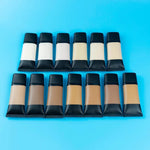 PRIVATE LABEL 100 piece, Wholesale Luxury PREMIUM quality, 24hr Waterproof Liquid Concealer Foundation 13 shades Mixed