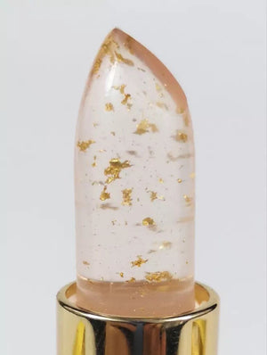 PRIVATE LABEL 200 piece, Wholesale Luxury PREMIUM quality, transparent lipstick with gold foil