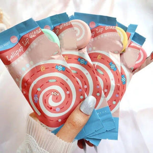 PRIVATE LABEL 500 pcs Wholesale Luxury PREMIUM quality Nourishing Cute Lollipop Lip Tint (9 shades)