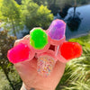 PRIVATE LABEL, 50 pcs Wholesale Luxury PREMIUM quality Custom Cute Vegan Ring-Pop Lipgloss Kids Fruity Gloss