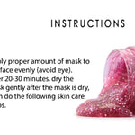 PRIVATE LABEL, Wholesale Luxury PREMIUM quality Deep Cleaning Moisturizing Brightening Unicorn Glitter Mask