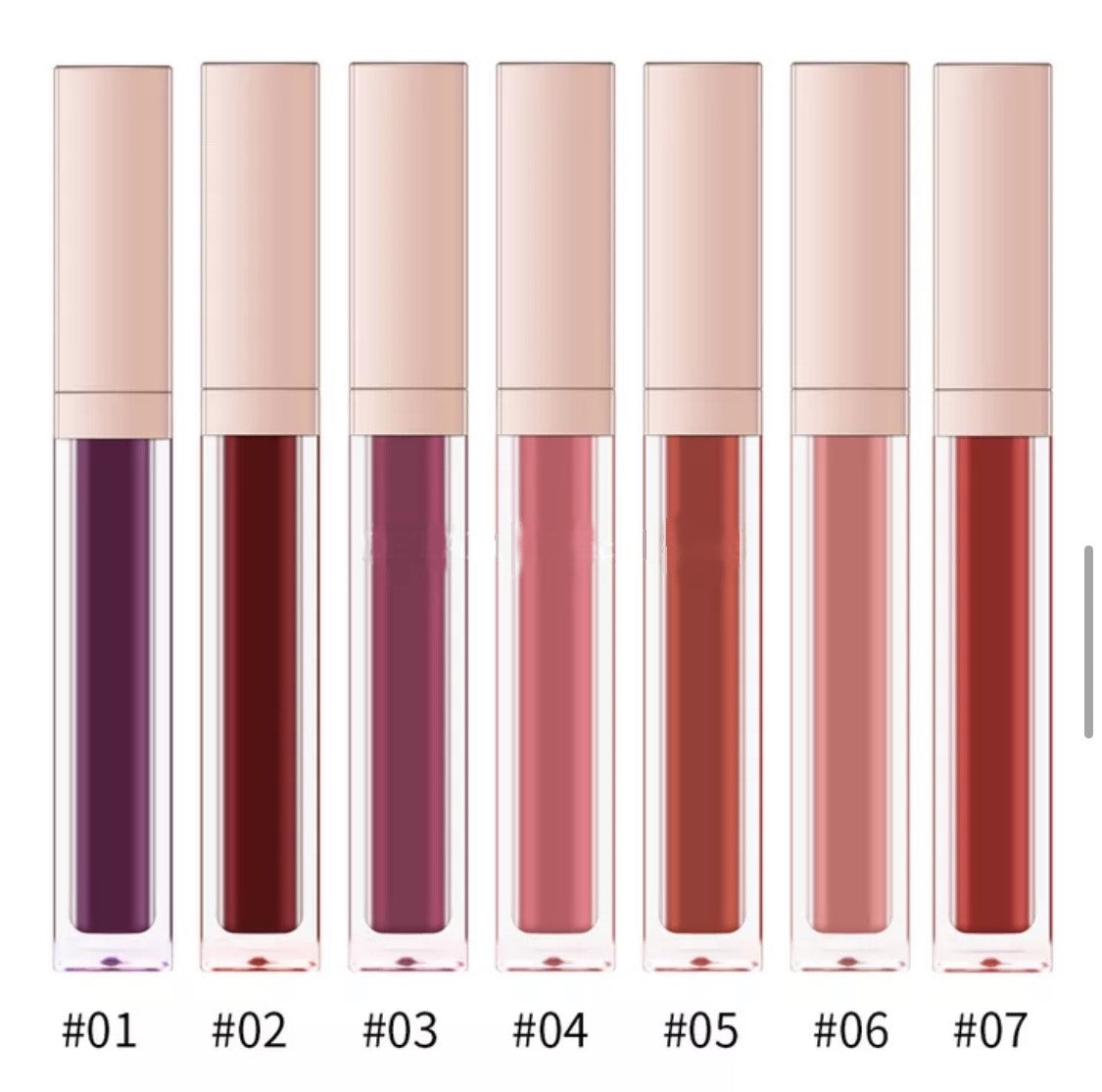 PRIVATE LABEL, Wholesale Luxury PREMIUM quality pre-filled waterproof, long lasting matte liquid lipstick. 19 colours (Free Shipping)