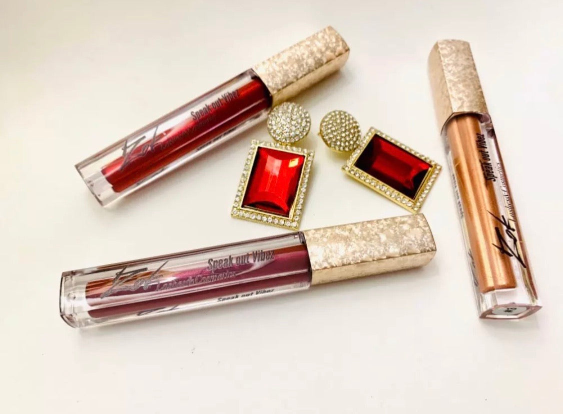 PRIVATE LABEL, 15ml Rose Gold  Wholesale Luxury PREMIUM quality pre-filled metallic liquid lipstick. 17 colours (Free Shipping)
