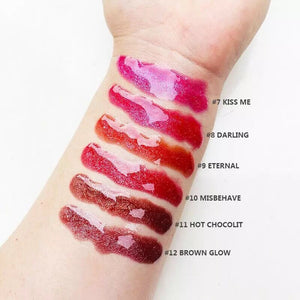PRIVATE LABEL, Wholesale Luxury PREMIUM quality 8ml  pre-filled Long Lasting Shimmer Shiny Waterproof Glossy Lipgloss .13 shades