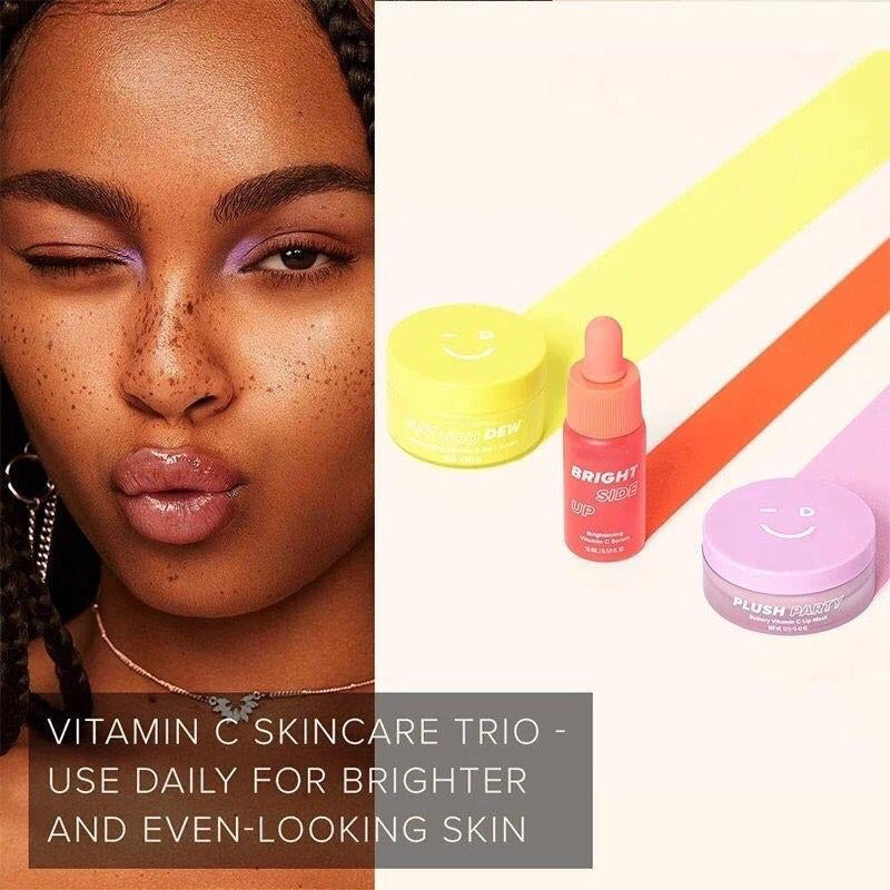 PRIVATE LABEL, Wholesale Luxury PREMIUM Quality Biotech Skincare, 3-in-1 Dewy Vitamin To - Glow Pack, Vitamin C Trio  (500 Sets)