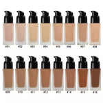 PRIVATE LABEL 100 piece, Wholesale Luxury PREMIUM quality, Long Lasting Oil Controlling Matte, Liquid concealer Foundation 16 shades Mixed