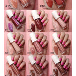 PRIVATE LABEL, Wholesale Luxury PREMIUM quality pre-filled Waterproof Long Lasting Nude/Shimmer Plumping Lipgloss. 27colours (Free Shipping)