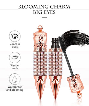 PRIVATE LABEL 100 piece Wholesale, Waterproof , PREMIUM Quality, Rose Gold 4D Ultra Thickening, Curling, Waterproof, Long Lasting Mascara