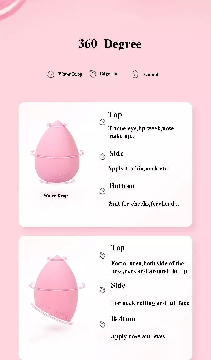 PRIVATE LABEL, Wholesale 100 pcs Luxury PREMIUM Quality Foundation Sponge Beauty Blender Cosmetic Puff  (Free Shipping)