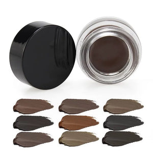 PRIVATE LABEL, Wholesale Luxury PREMIUM quality Waterproof Creamy Eyebrow-Pomade/Long Lasting High Pigment 9 Shades (Free Shipping)