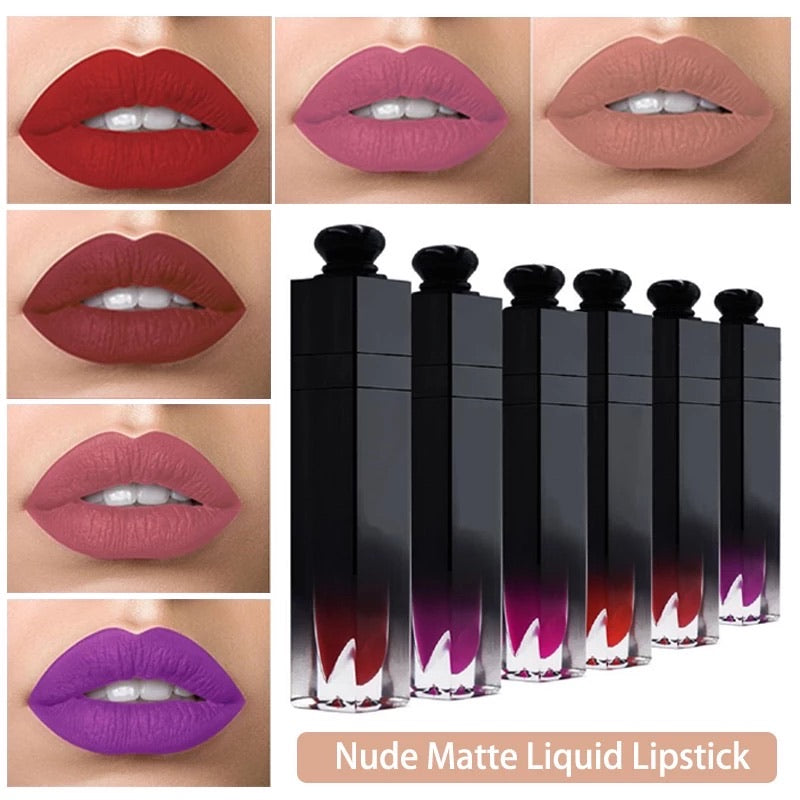 PRIVATE LABEL, Wholesale Luxury PREMIUM quality pre-filled waterproof, long lasting Nude matte liquid lipstick. 18 colours (Free Shipping)