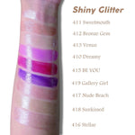 PRIVATE LABEL, Wholesale Luxury PREMIUM quality pre-filled Nude Shimmer Shiny Lipgloss . 15 colours (Free Shipping)