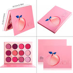 PRIVATE LABEL, Wholesale PREMIUM 50 Piece, Peach Cosmetic Multicoloured Fruit Inspired Eyeshadow Palettes, 5 Colours.