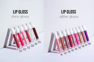 PRIVATE LABEL, Wholesale Luxury PREMIUM quality pre-filled Nude Shimmer Shiny Lipgloss . 15 colours (Free Shipping)